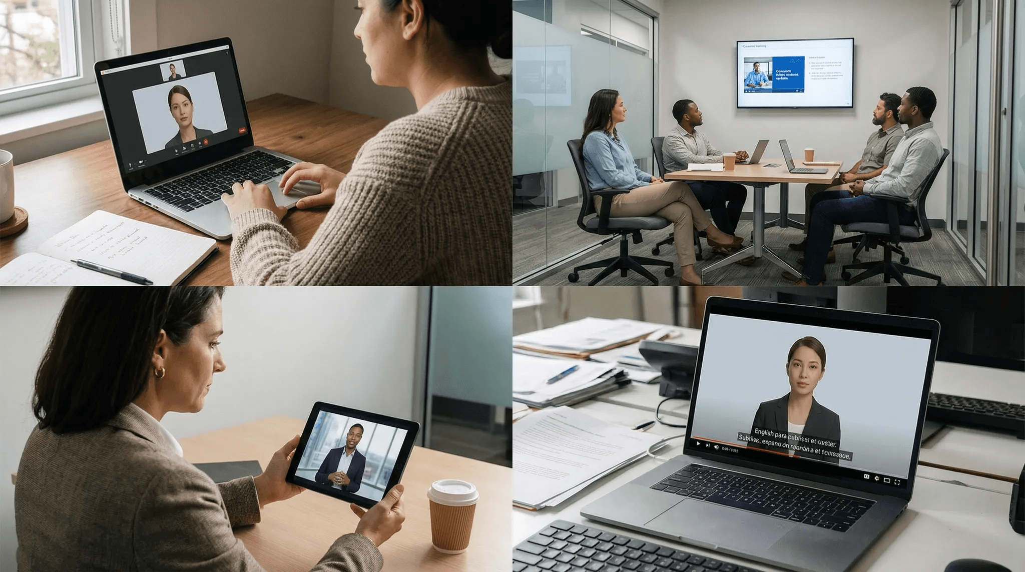 People using Synthesia AI