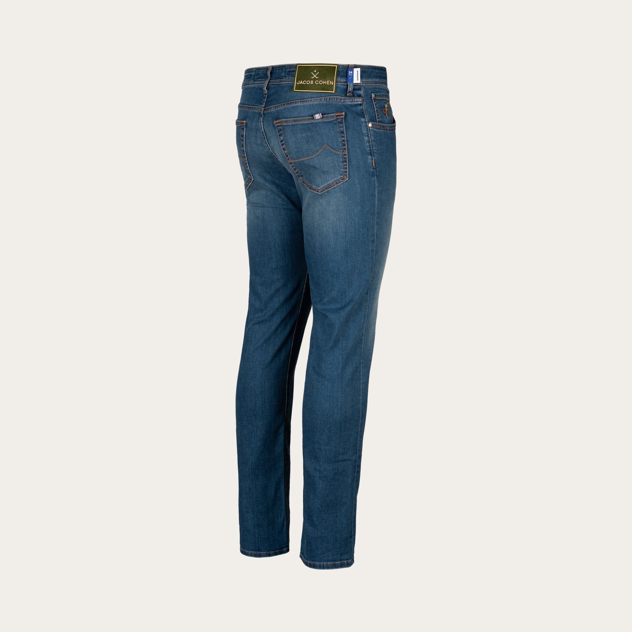 Nick Slim Fit Jeans Light Blue - Mandelli UK