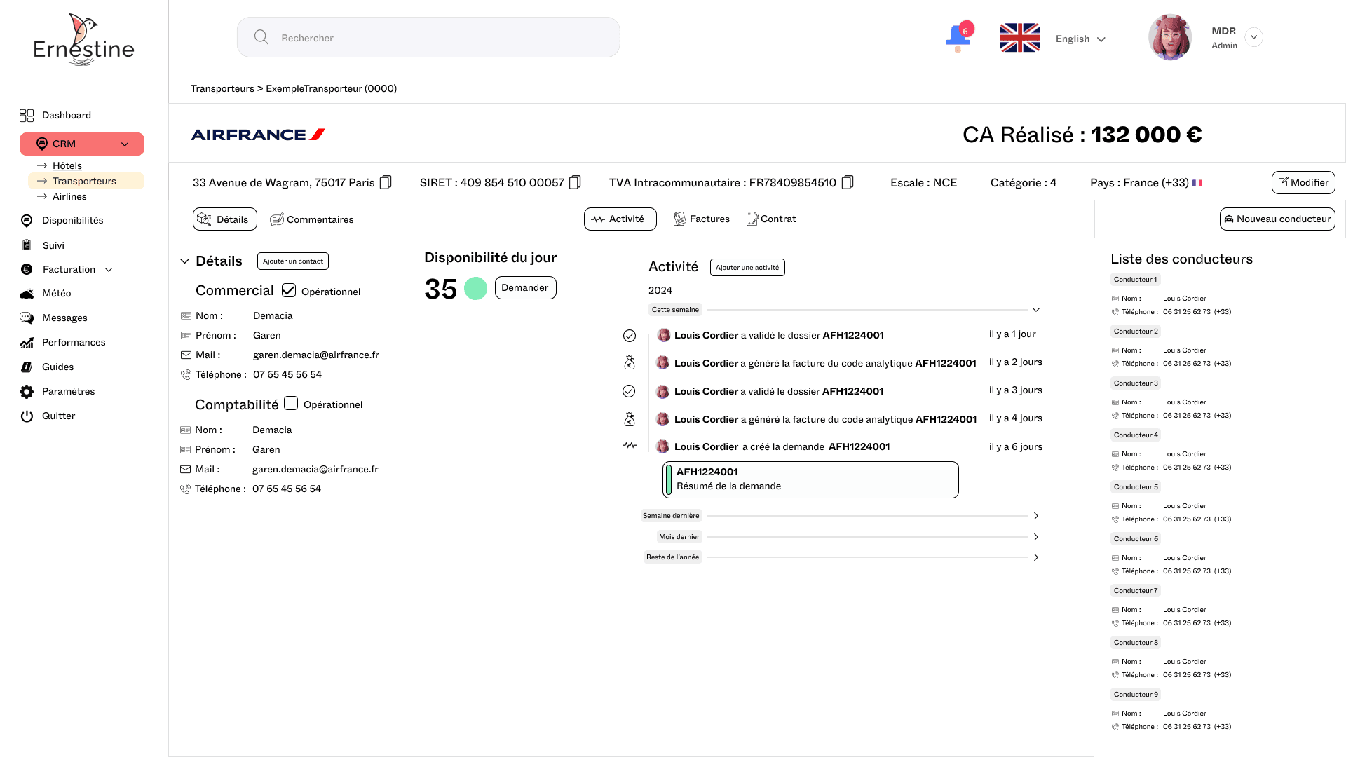 ernestine web app 29