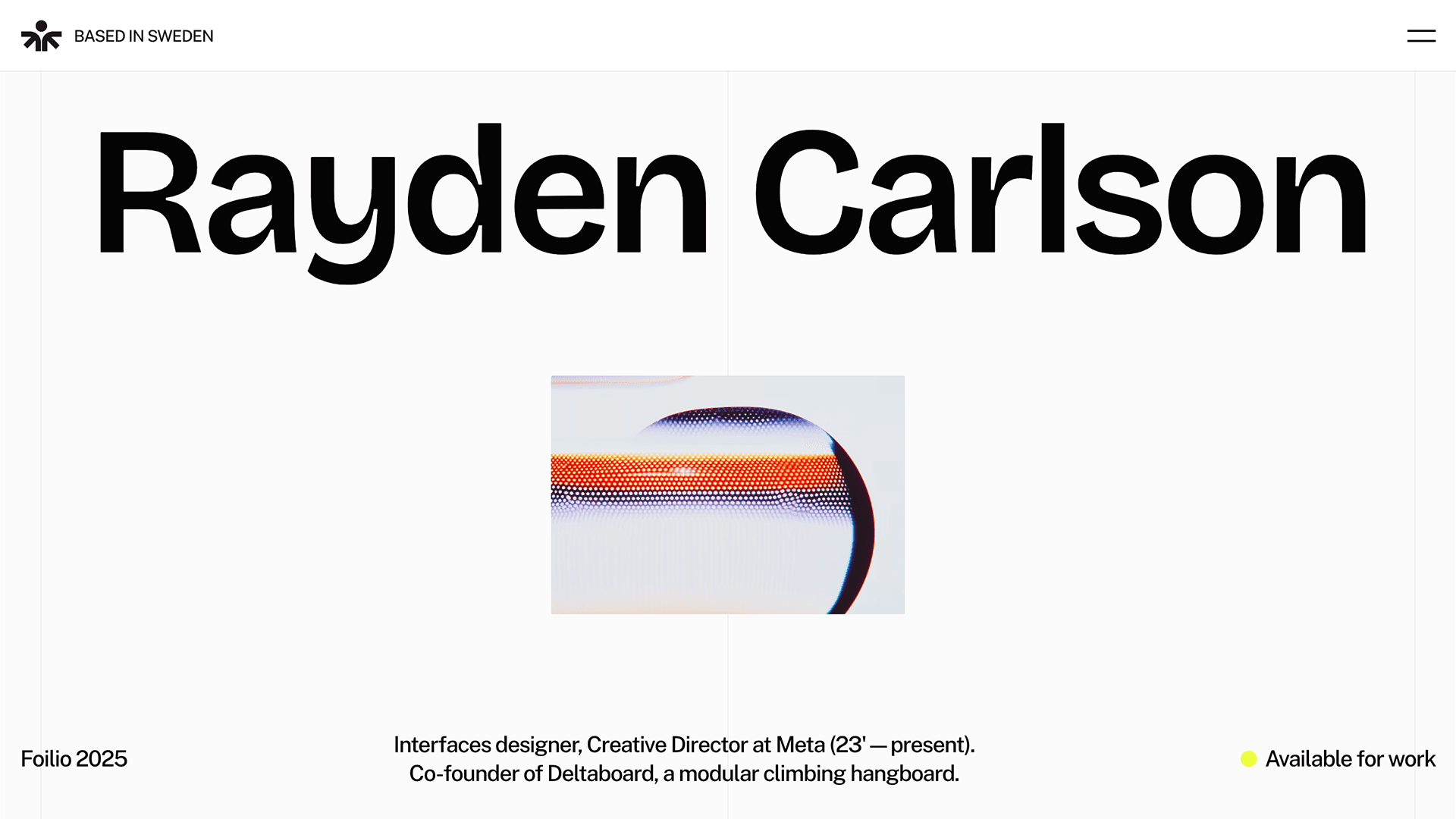 Rayden Framer template