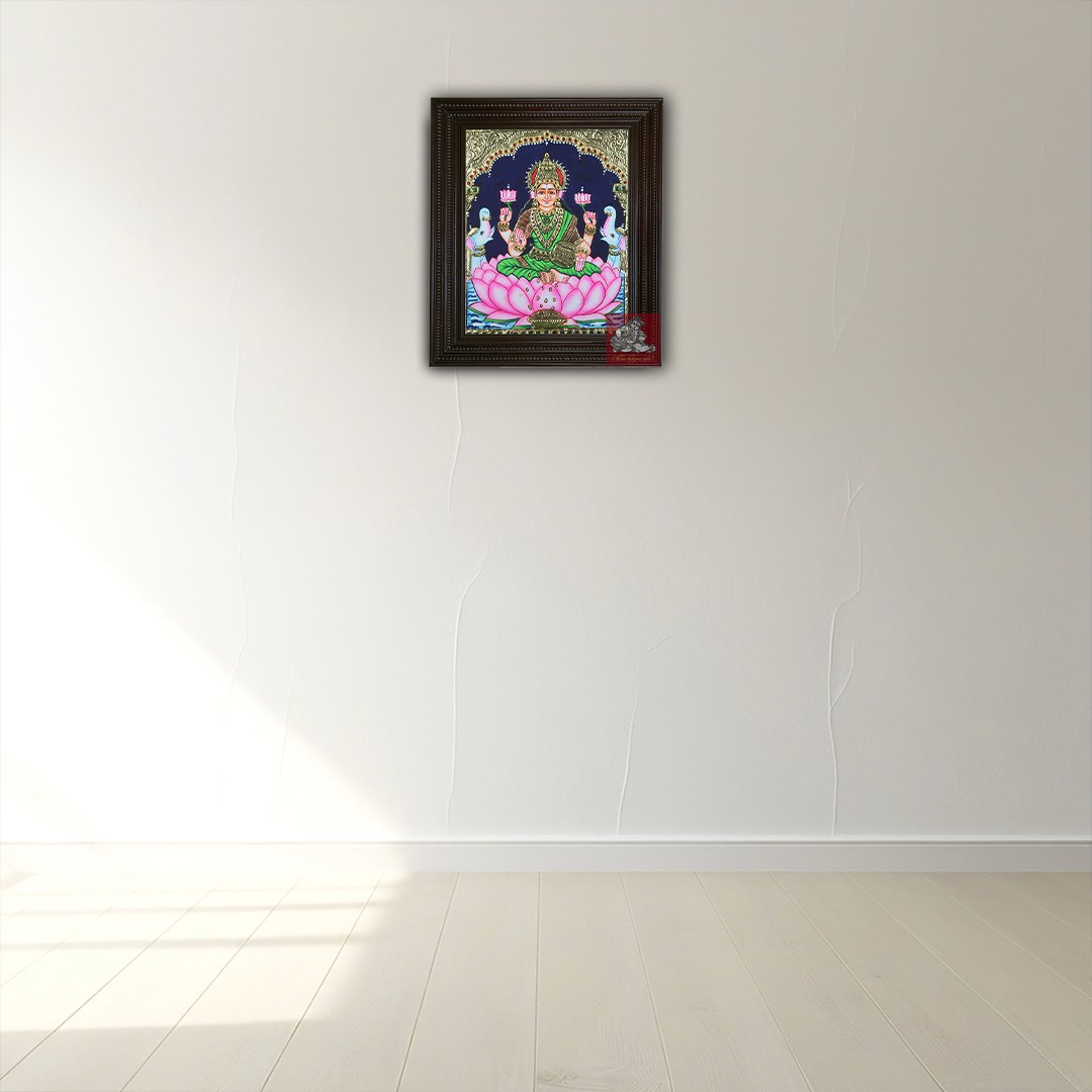 Goddess Lakshmi Tanjore Painting