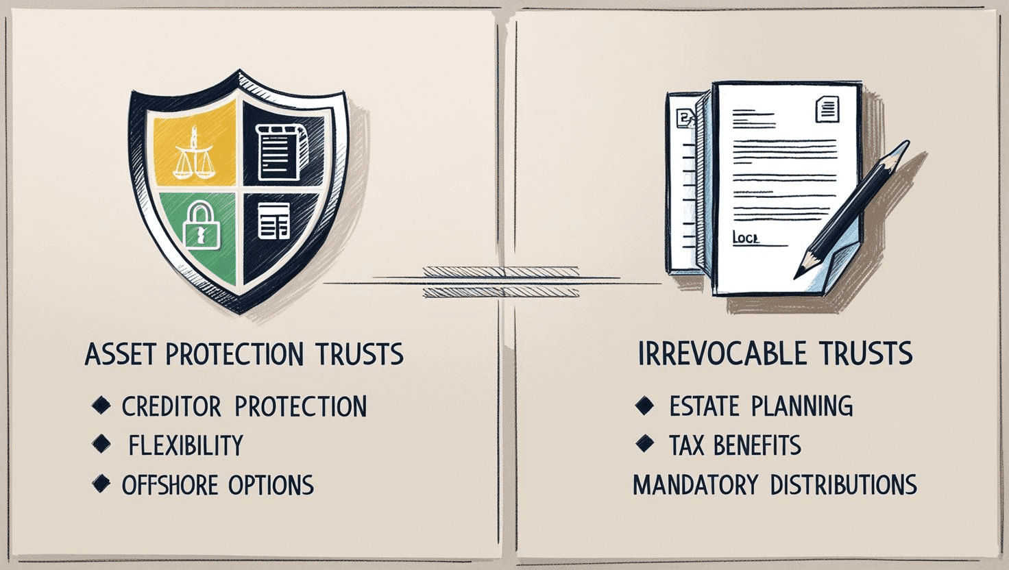 Asset Protection Trust vs Irrevocable Trust: Key Differences Explained