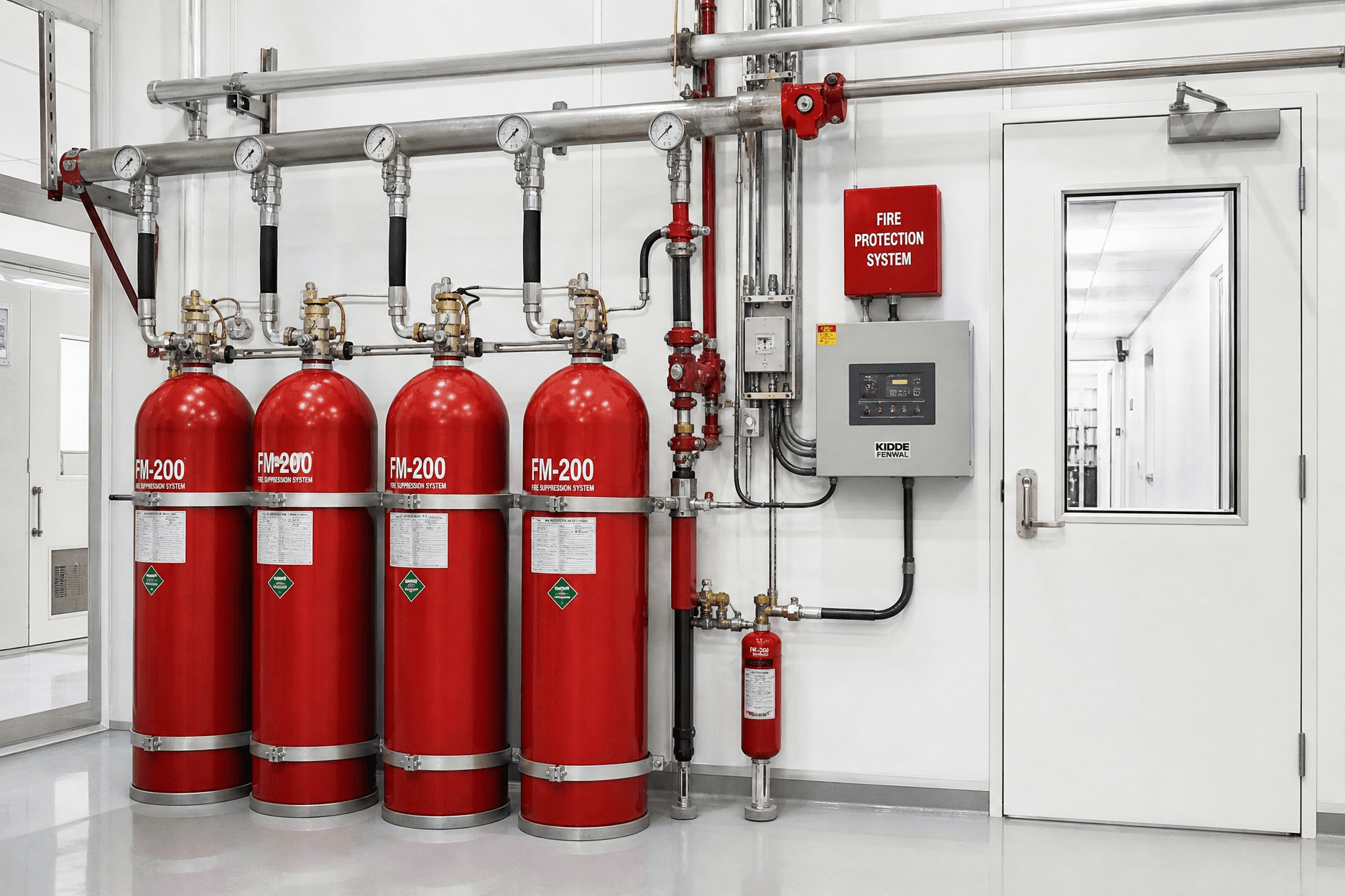 香港無塵車間工業氣體與潔淨消防設備配套 | Hong Kong Clean Room Industrial Gas and Clean Fire Suppression Equipment Supporting Systems