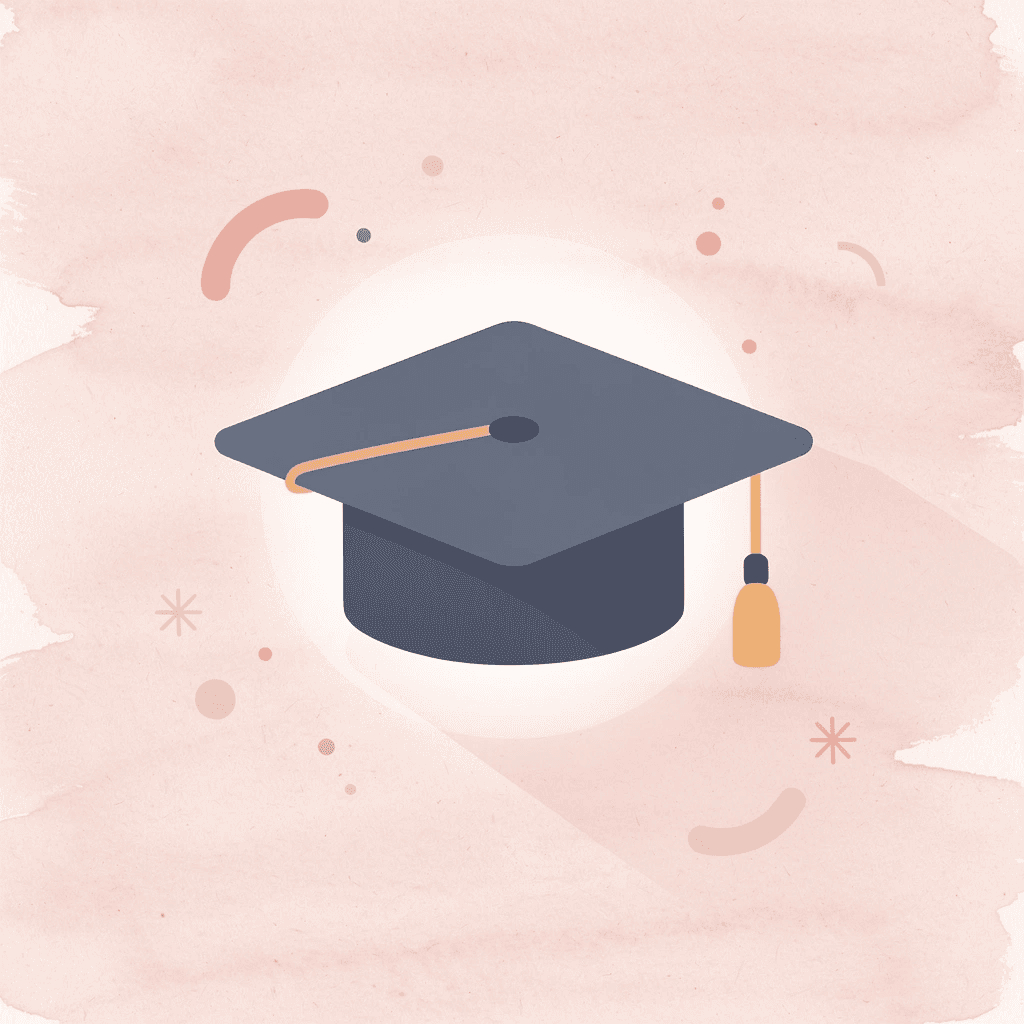  Graduation cap icon representing Stanford admissions
