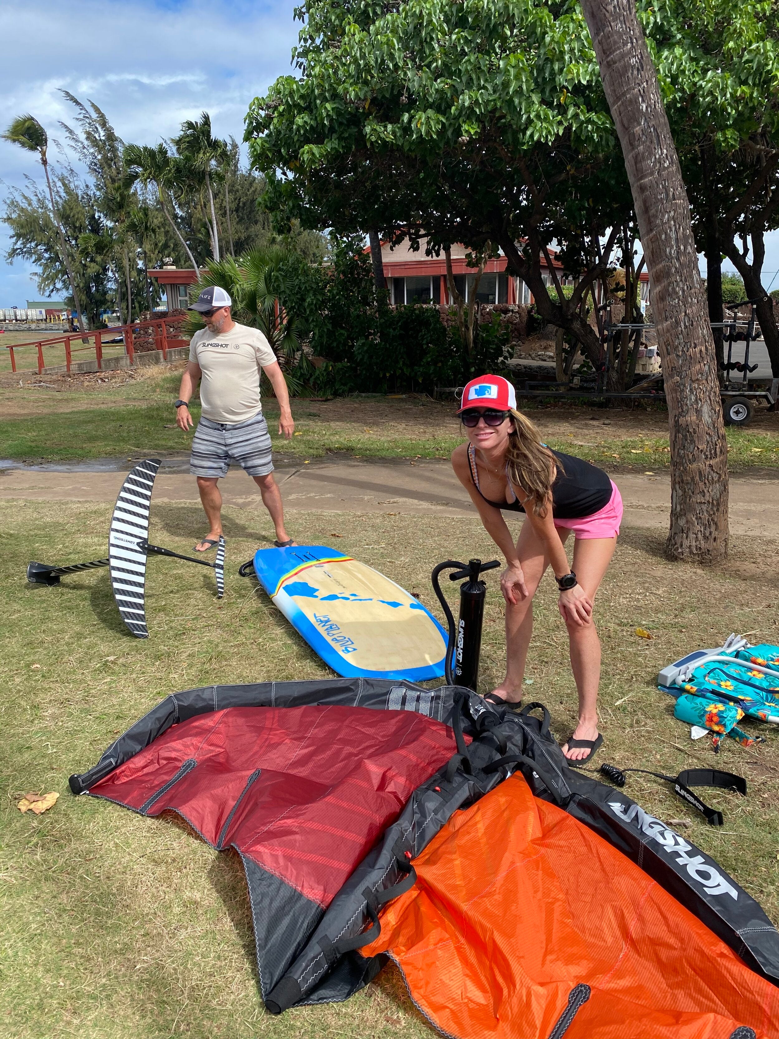 hat featuring Surf Washington design