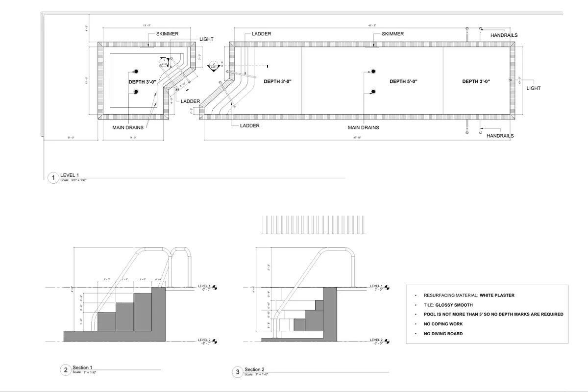 Uni Construction - Pool Re-design in Pasadena - construction - image 3