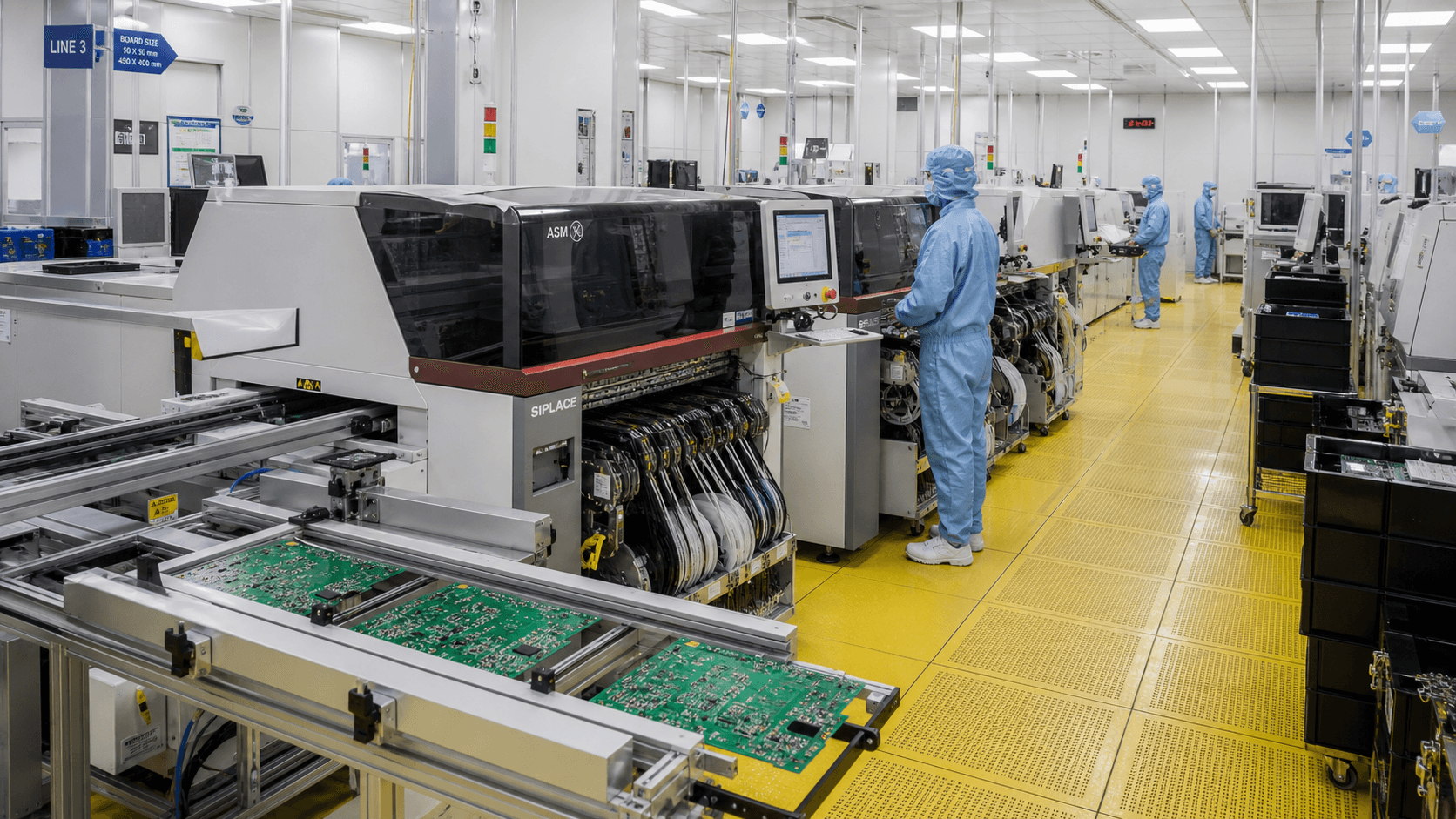 高科技電子零件廠ISO 5級無塵室設計及防靜電工程成功案例,大幅提升良品率 | High-tech Electronics Factory ISO Class 5 Cleanroom Design & Anti-static Engineering Case
