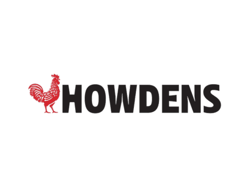 Howdens logo – a trusted supplier of quality kitchens, joinery, and hardware for PPM Builders projects.