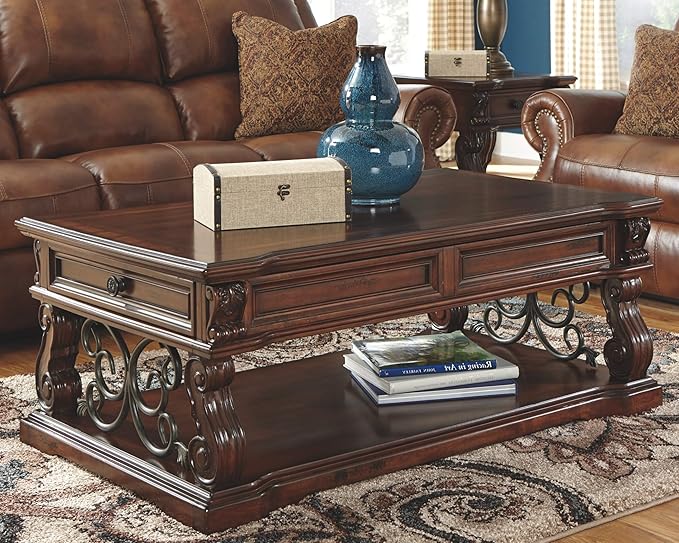 Stylish alymere coffee table that enhances home decor with its premium build and aesthetic.