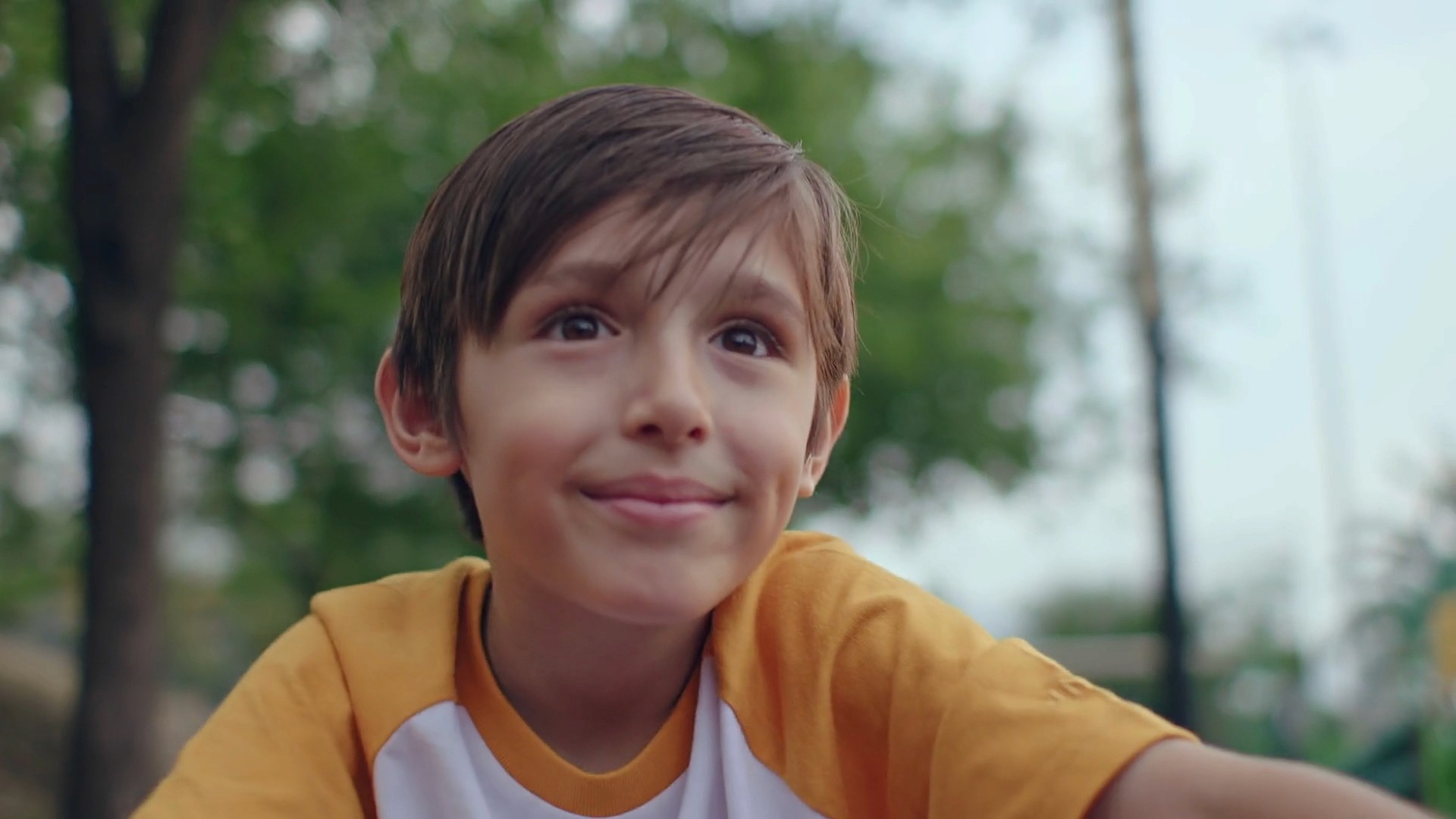 Hero frame from Home Depot campaign produced by Antimateria Films, capturing detailed production design, natural performances, and crafted cinematic depth.