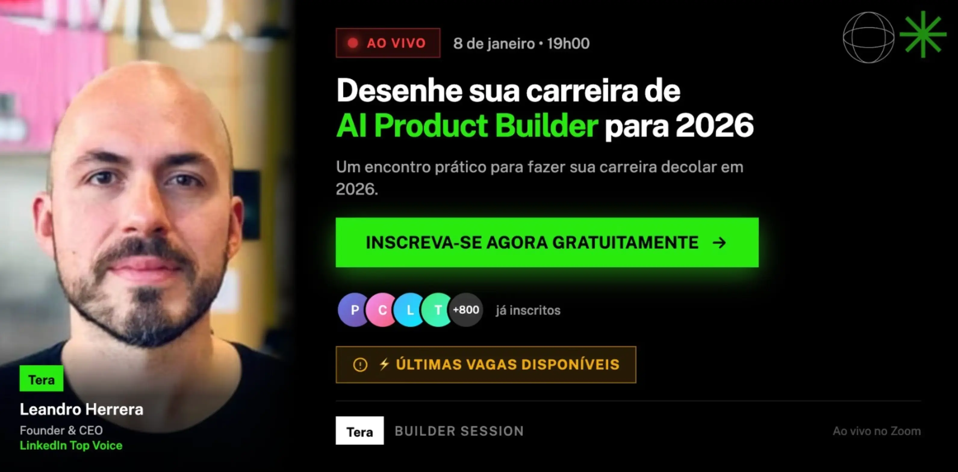 Conheça a Builder Session