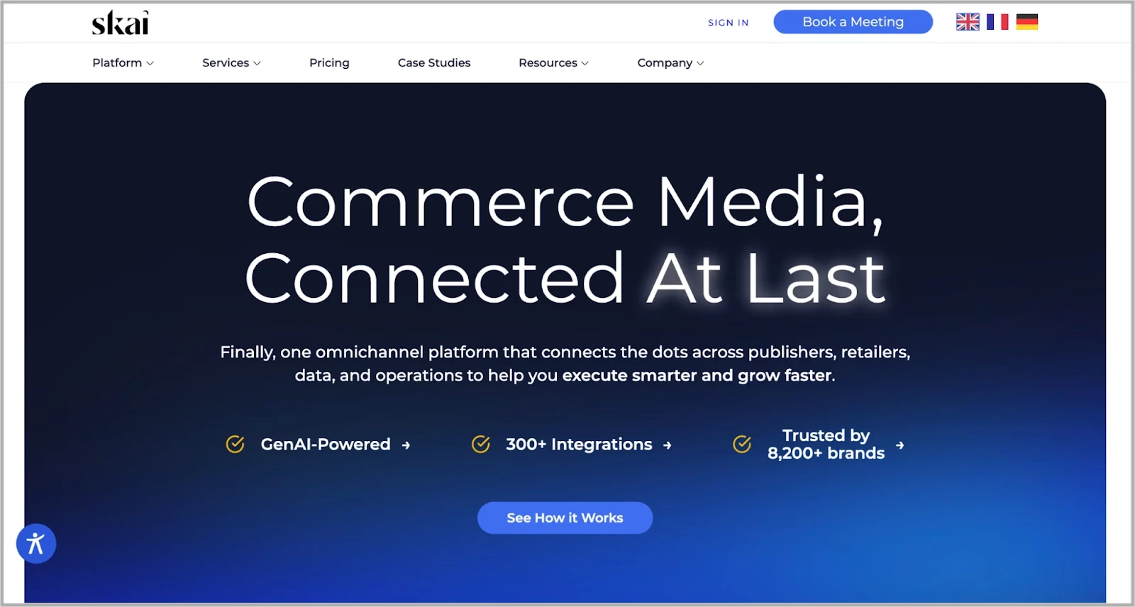 Skai retail media advertising dashboard @@ Skai retail media advertising dashboard