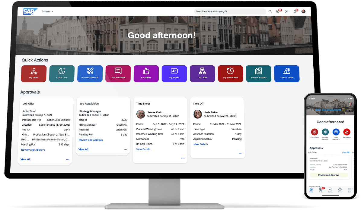 Screenshot of Notion template homepage