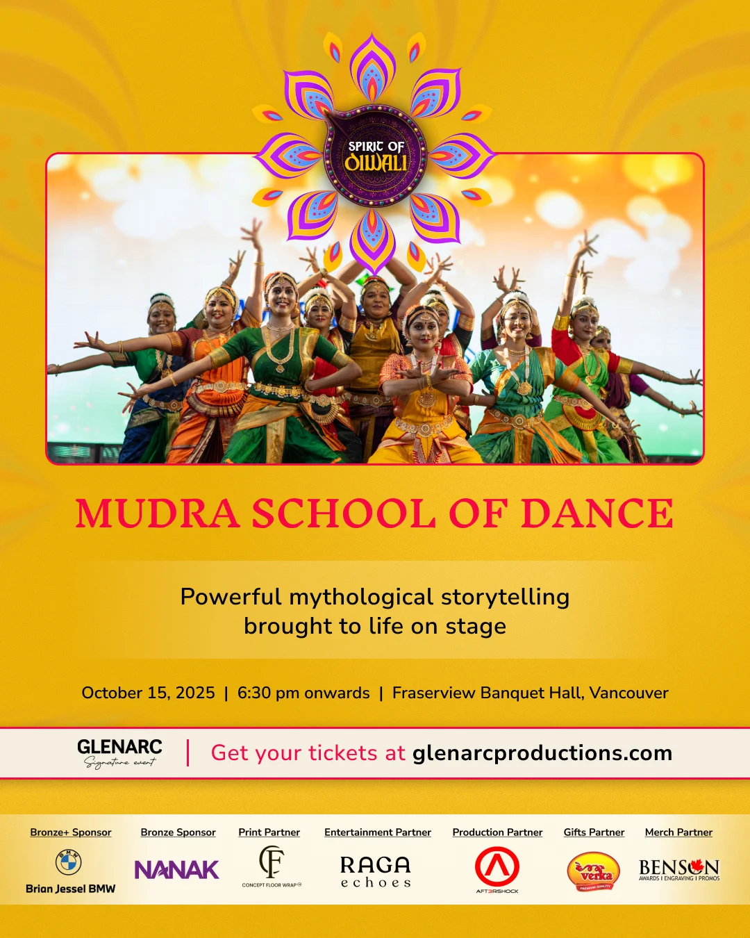 Mudra School of Dance - spirit of DIWALI glenArcProductions
