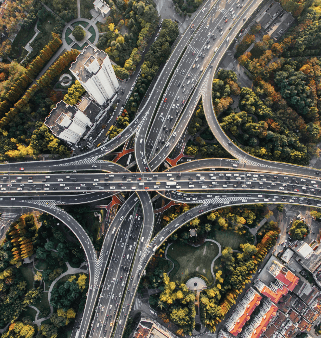 transport logistik trafik på gader