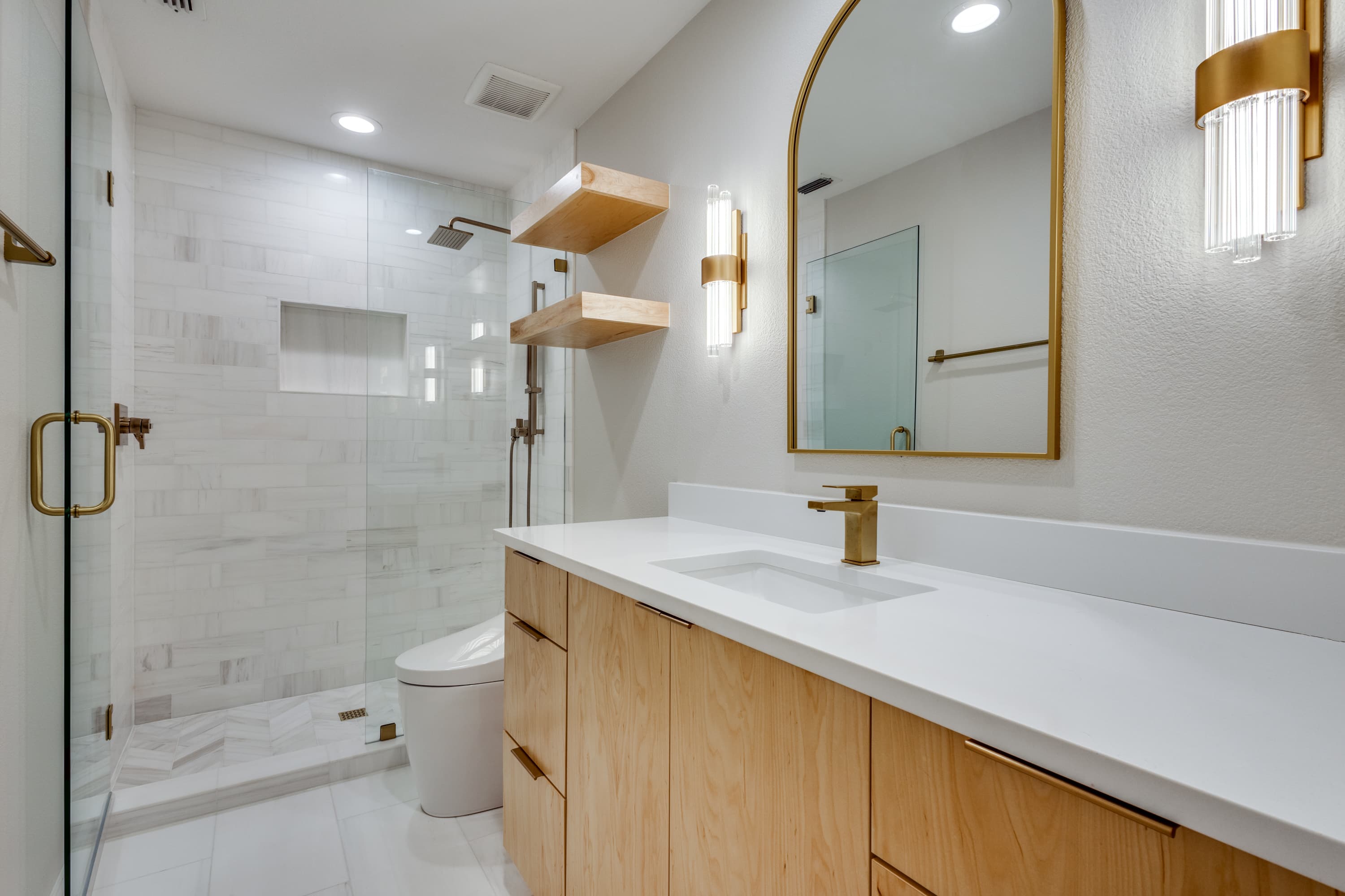 luxury bathroom remodel