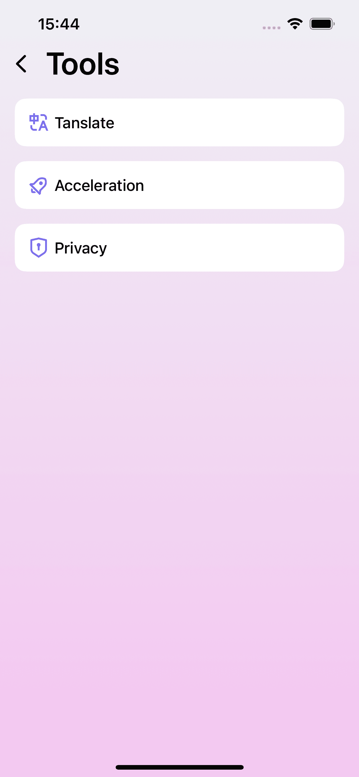 Mobile UI