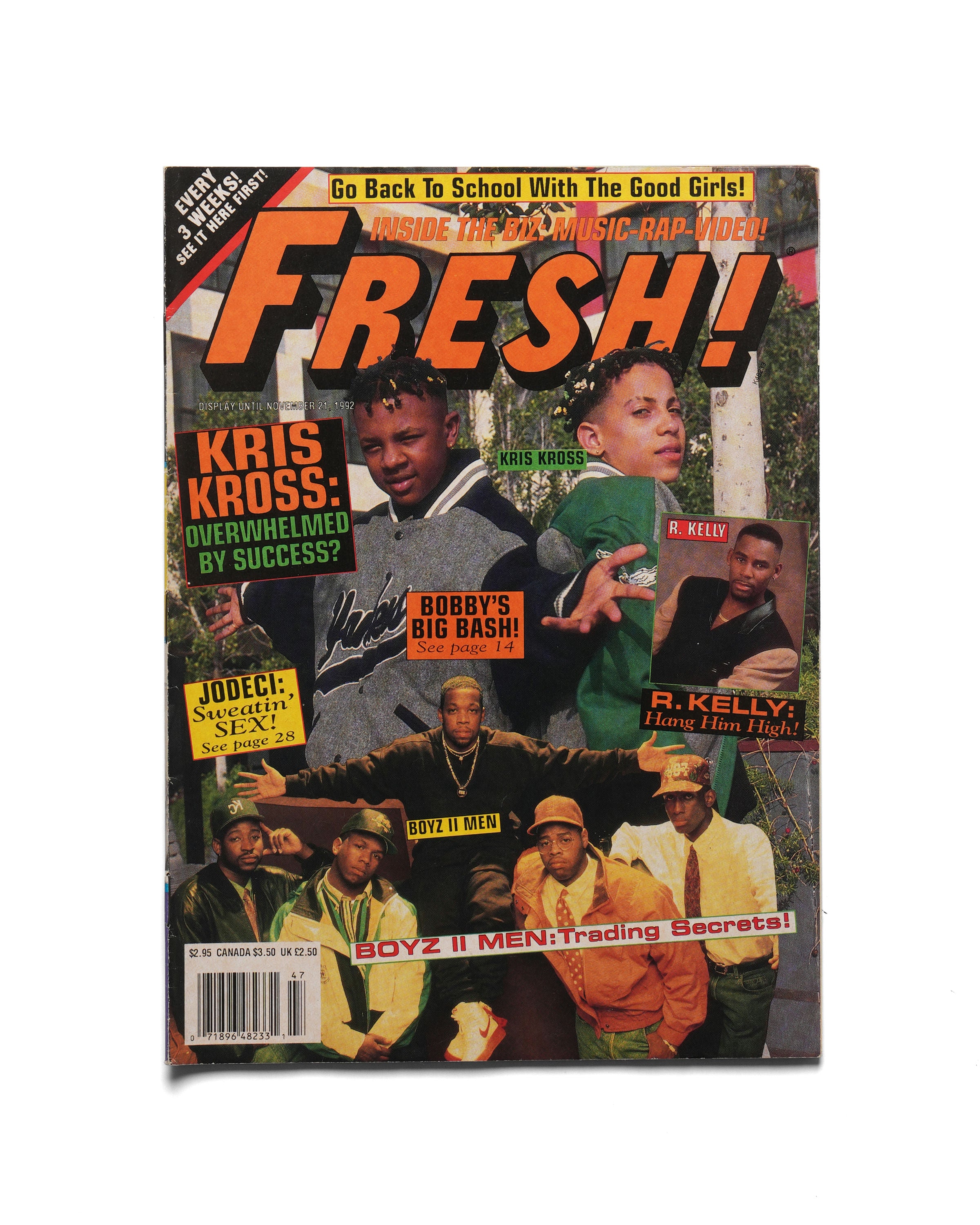 Fresh - November 1992 - Front Cover