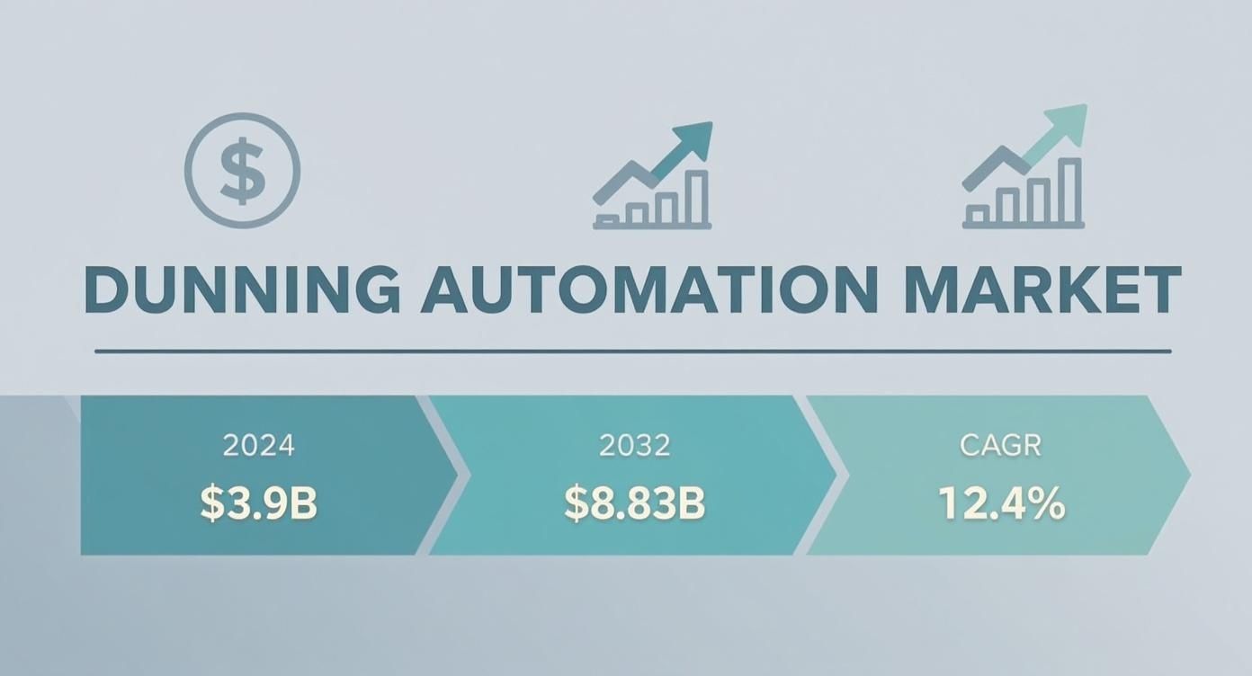 Infographic about what is dunning