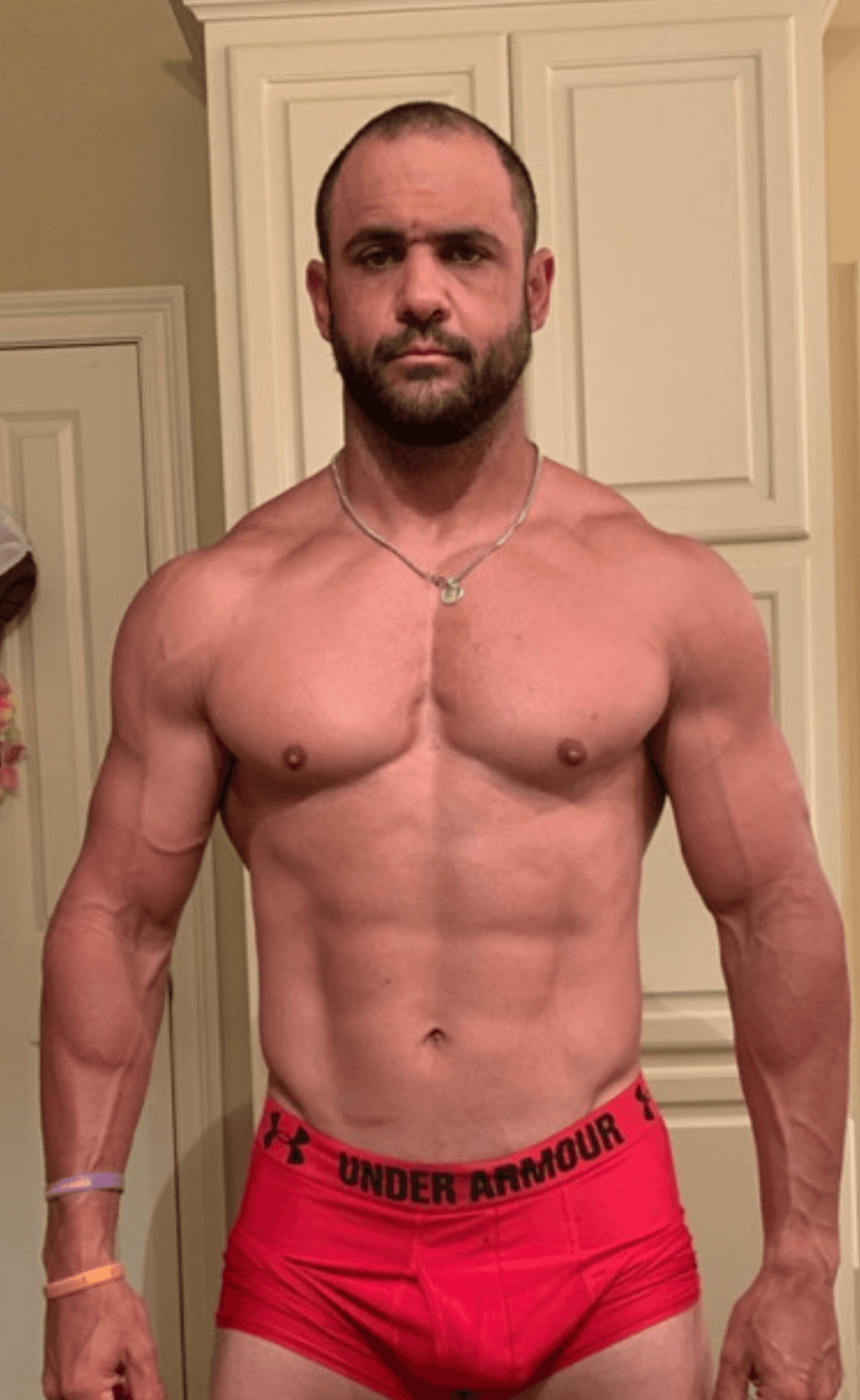 Sal Bertucci after transformation — results from personalized online fitness training with Chasing Gains