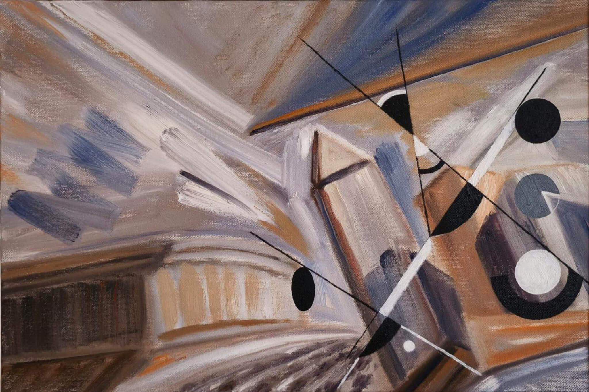 carlos vargas pons "metrópolis" en arte actual galería made week 2025 Arte y diseño en Monterrey