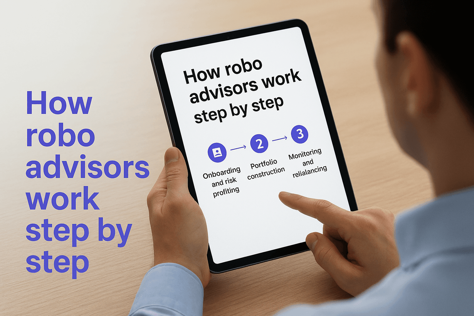 How robo advisors work step by step