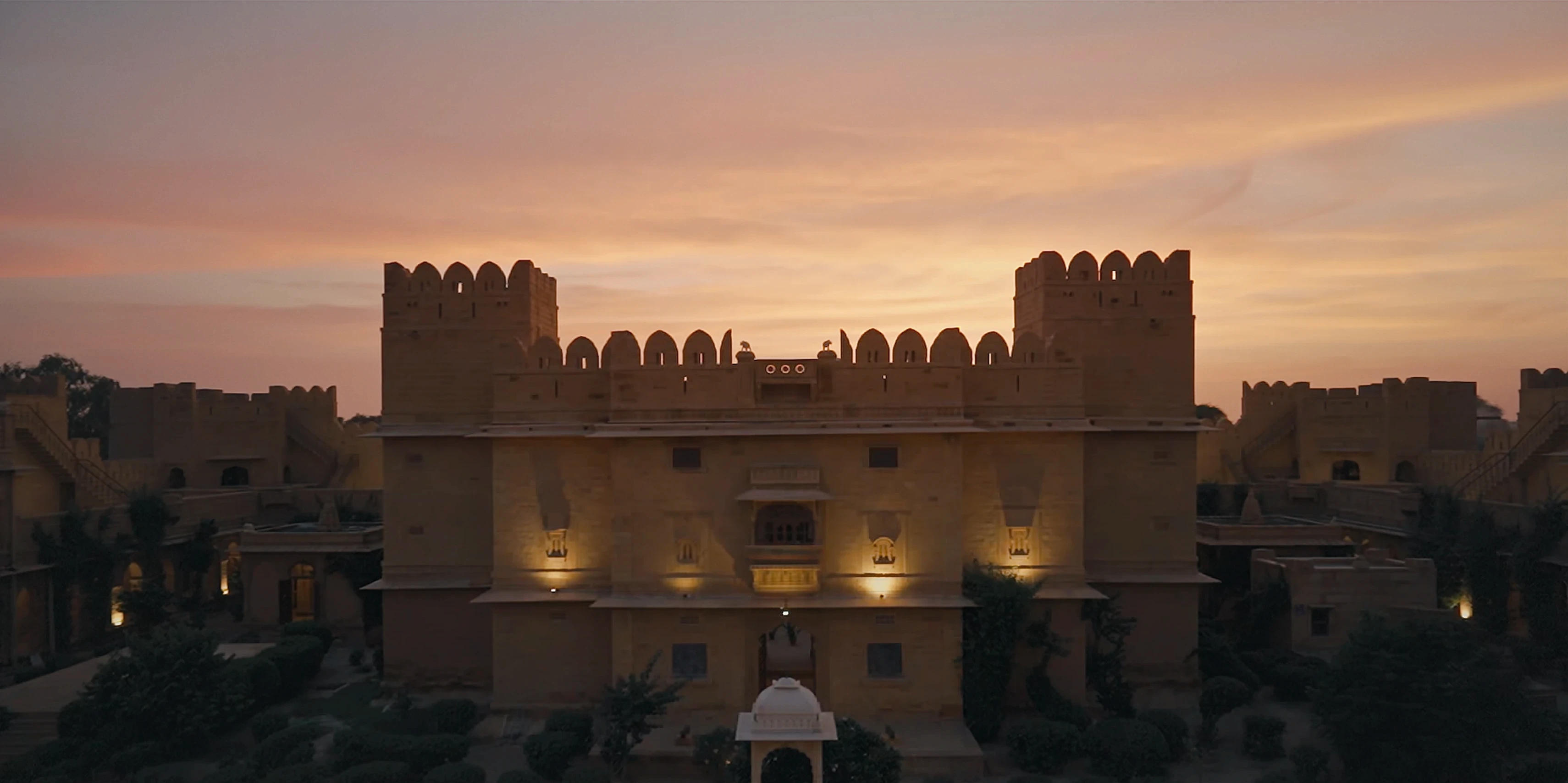 Film still from Mohangarh Fort, Jaisalmer — architecture film by Tushar Rajpurohit