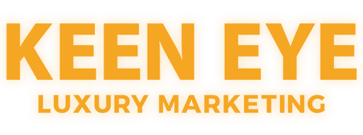 Keen Eye Luxury Marketing Yellow Logo