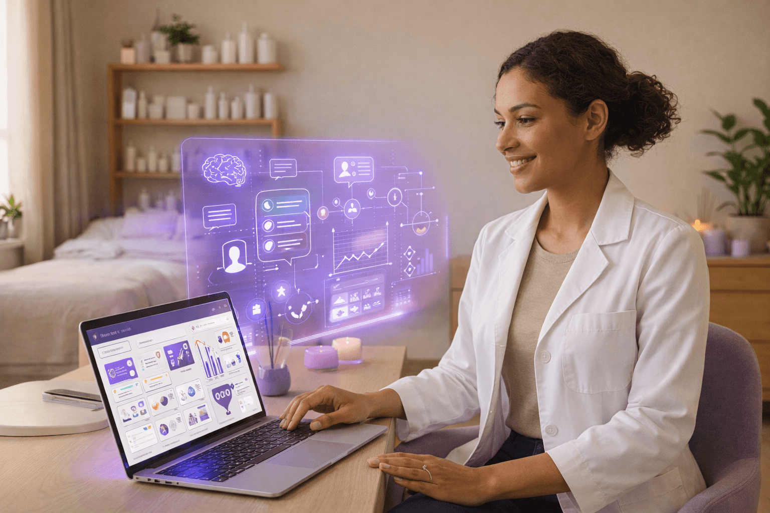 IA no marketing de clínicas 