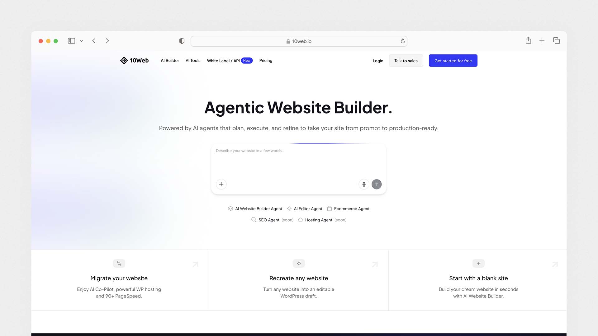 10Web — Best AI Builder for WordPress Users