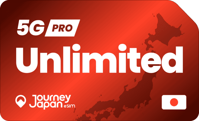 Unlimited Pro 5G Japan eSIM