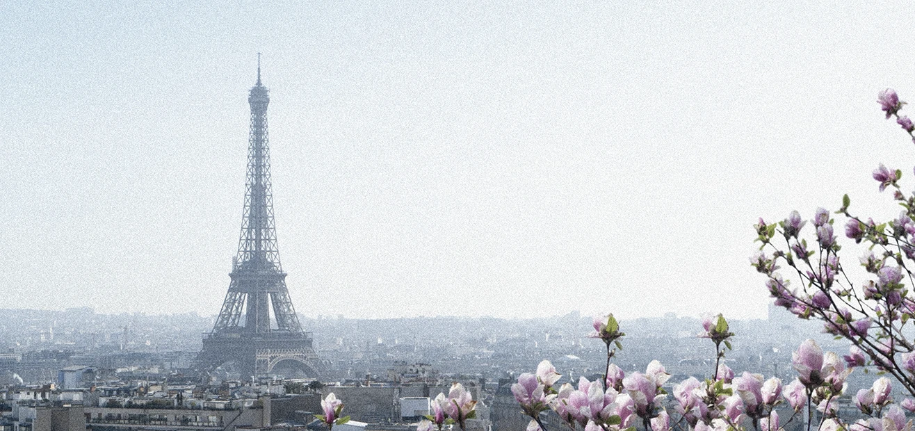 a view of a city from a tall building