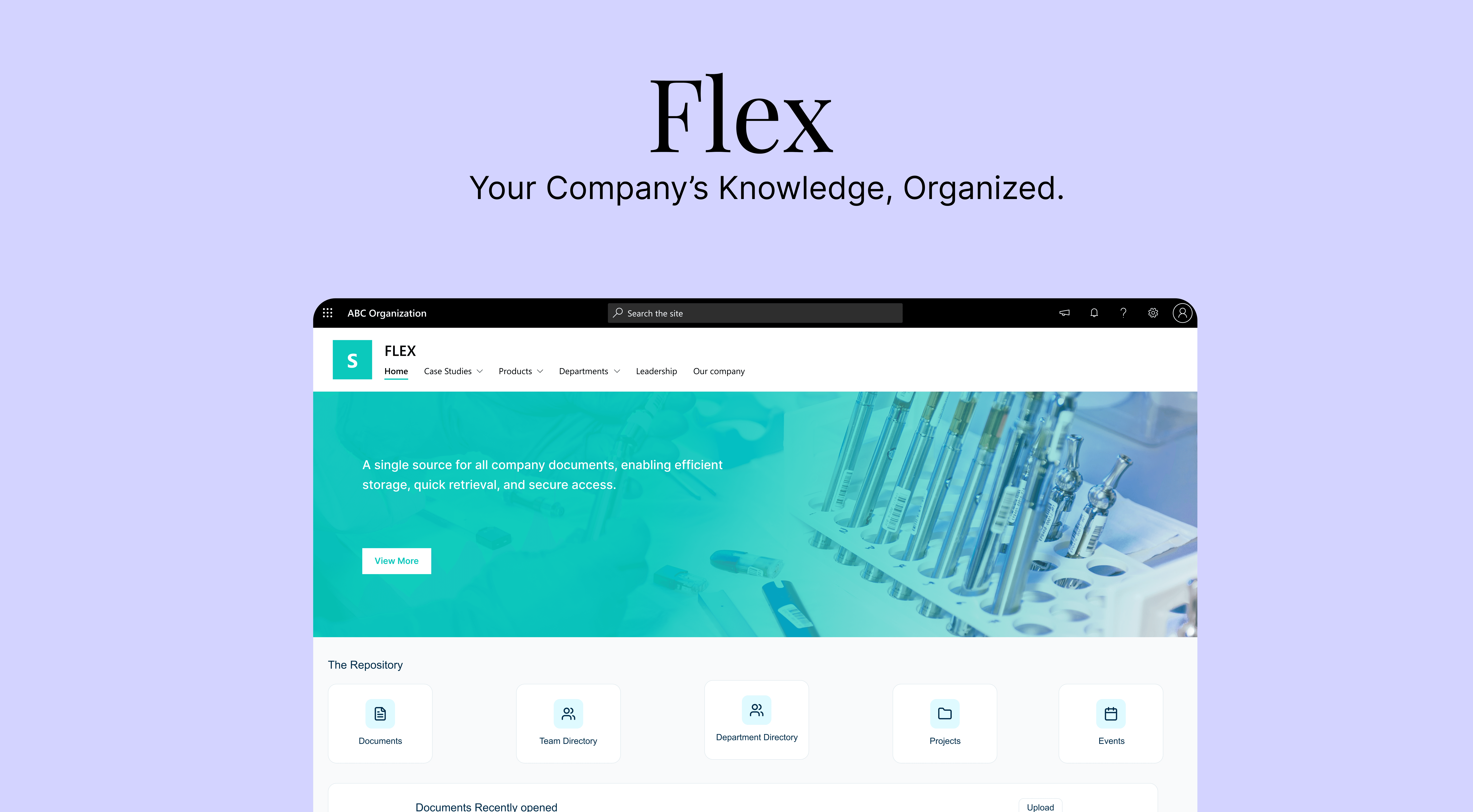 Laptop showing Orbit UI