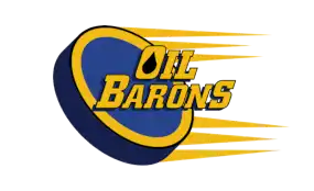 Fort McMurray Oil Barons hockey team logo — commercial interior design client of The Simone Co.