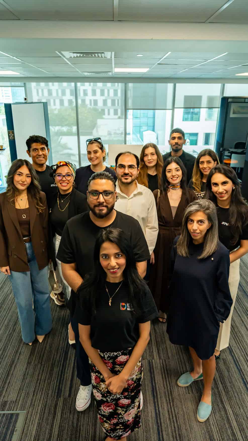 Young girl with backpack walks on dirt path