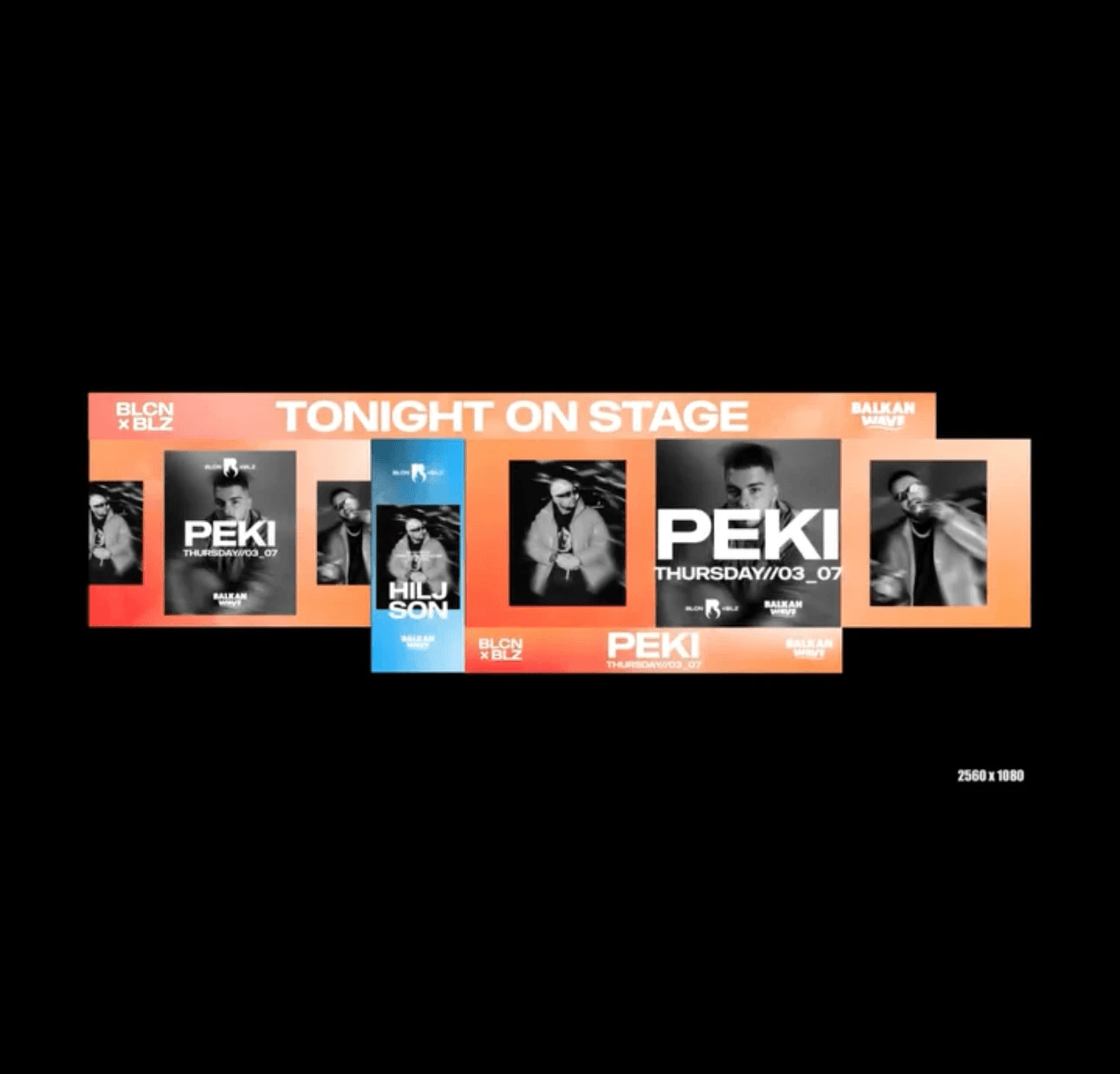 Led screen animation