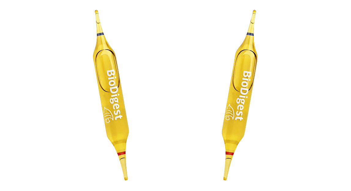 Bottle of skin care product