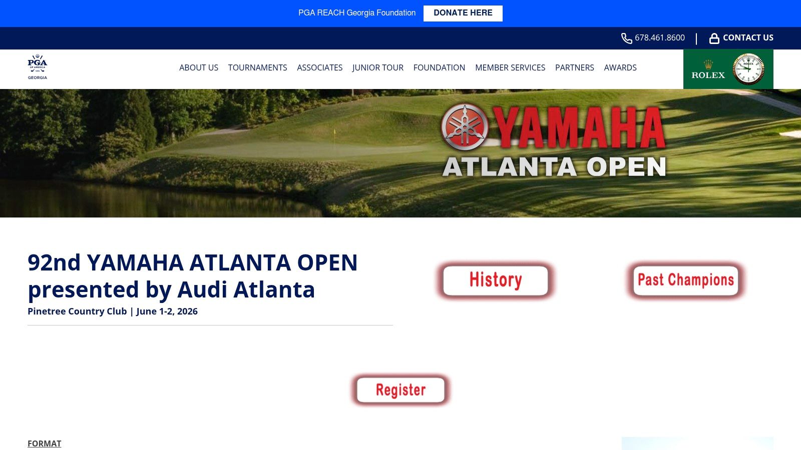 Georgia PGA (Atlanta Open and Section events)