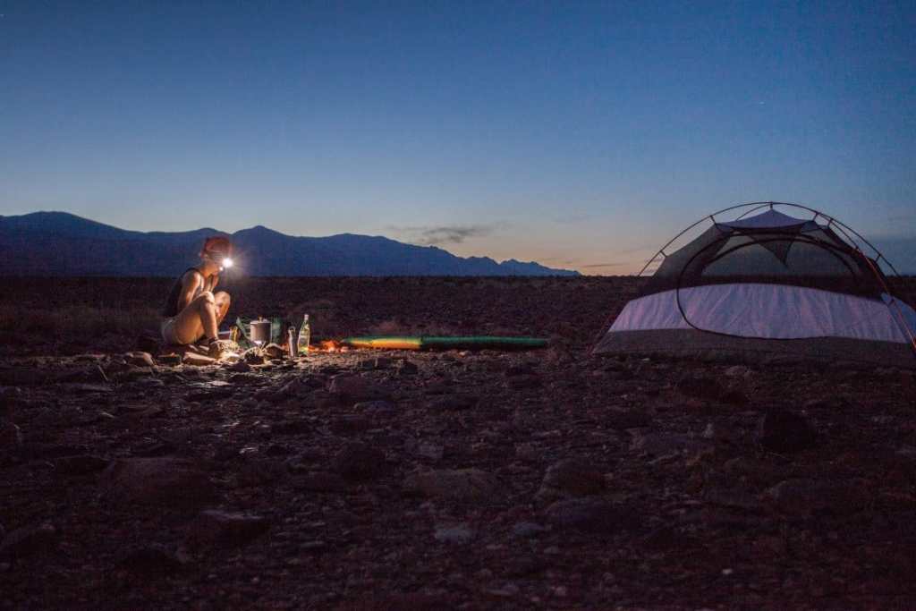 Backcountry Camping, Death Valley