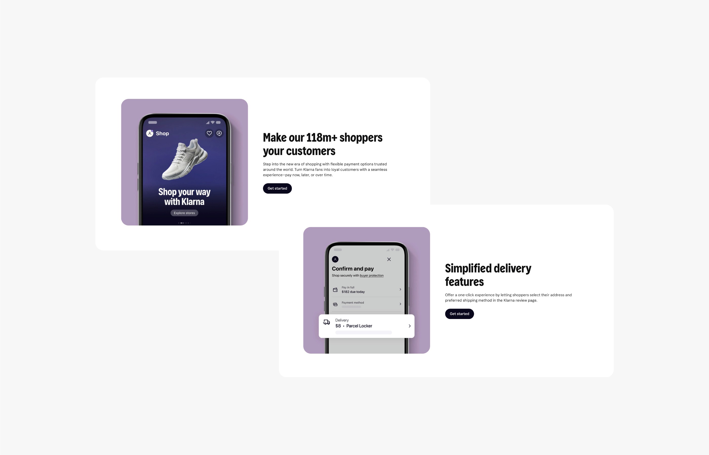 Klarna Marketing Icons