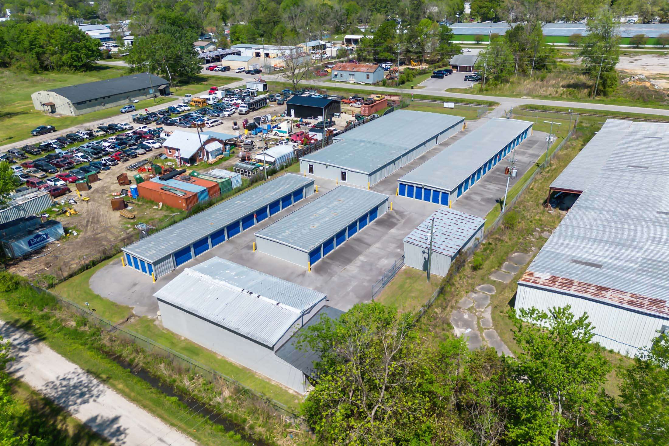 Two men greeting with hand