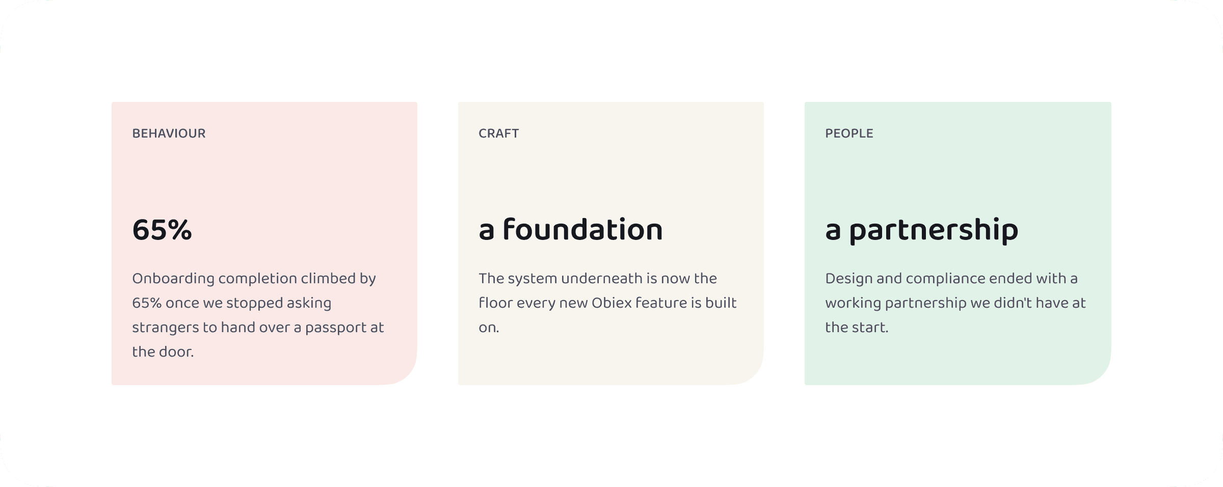 Three key lessons from the Obiex overhaul case study.