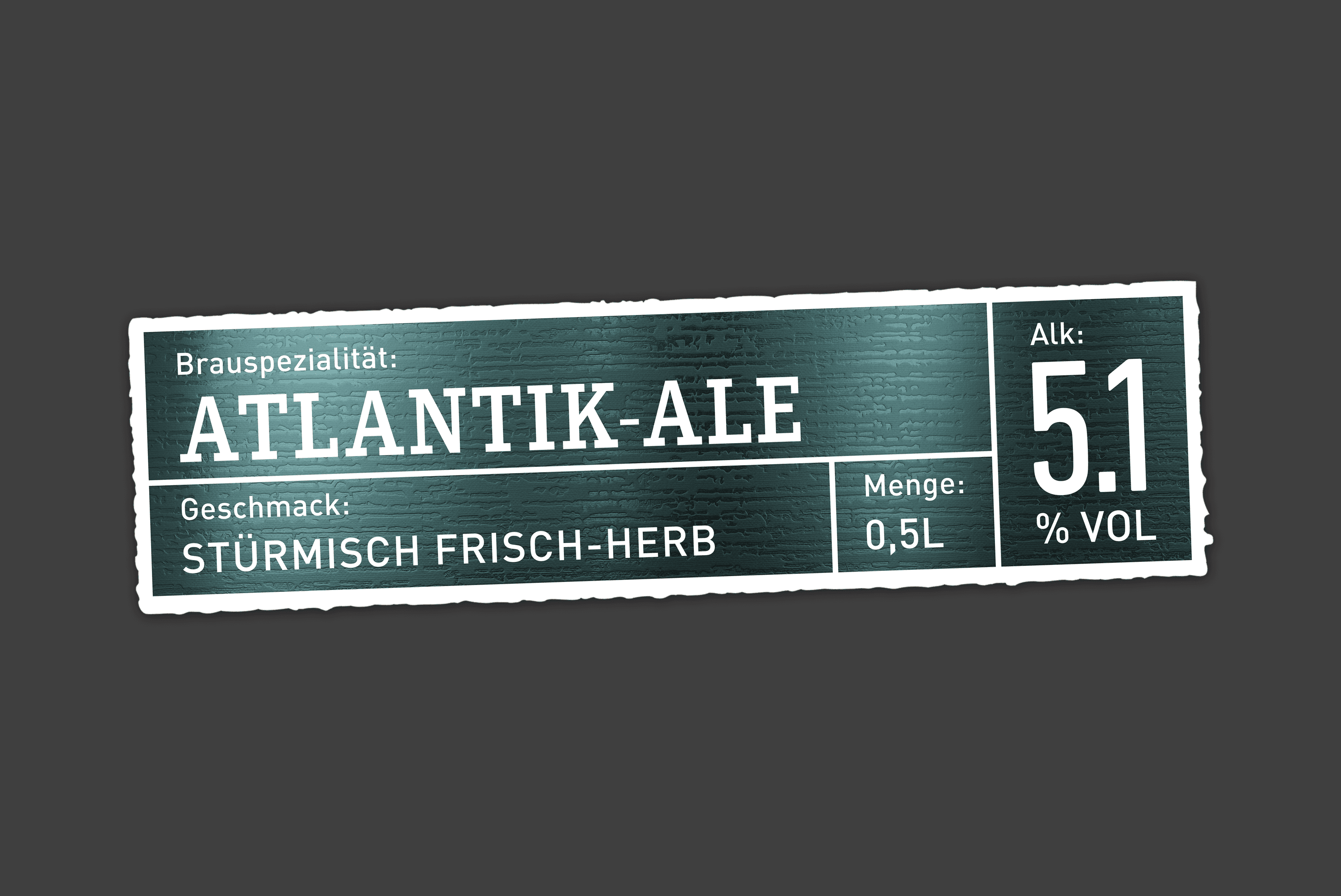ATLANTIK-ALE: 5.1% VOL, 0.5L