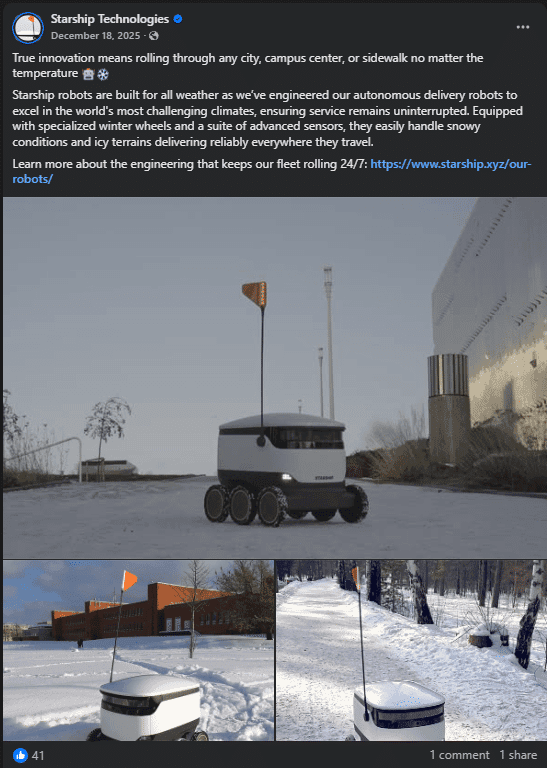 Marketing Spotlight Starship Technologies