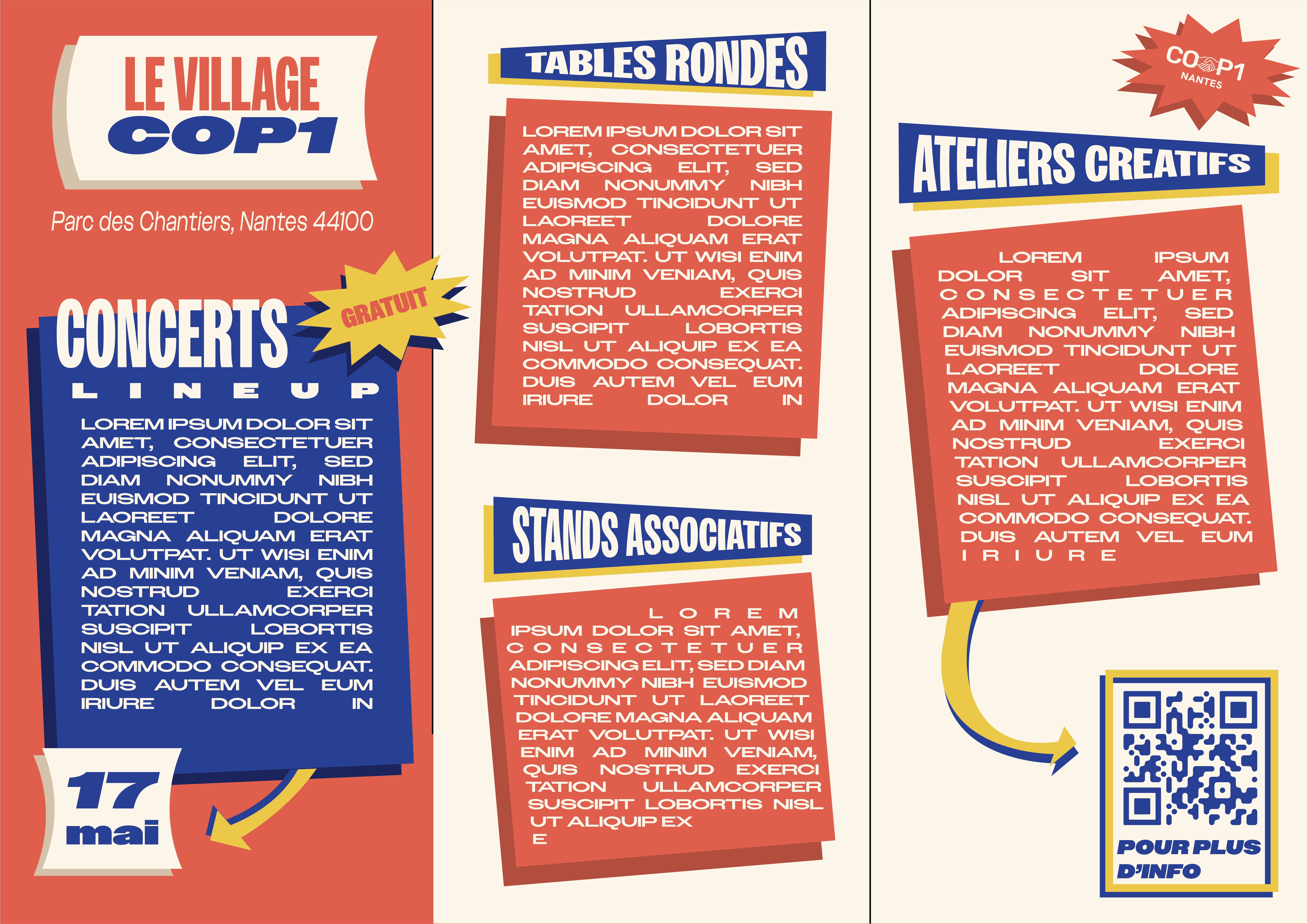 Leaflet Le Village Cop'1