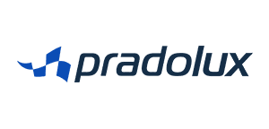 logo pradolux 50 anos
