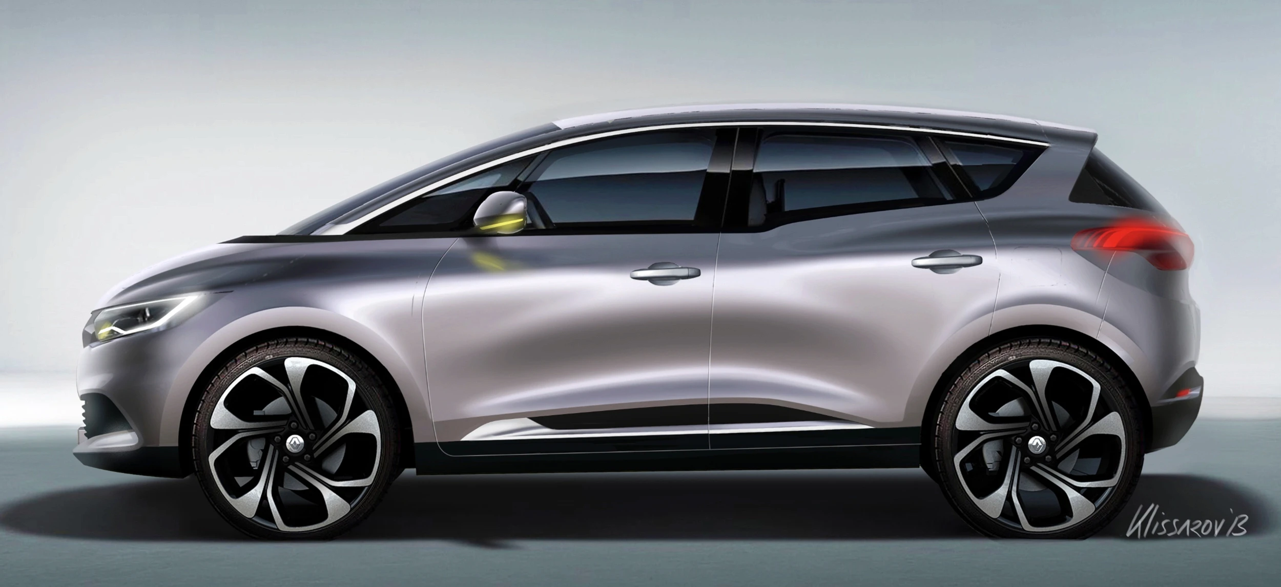 Scenic IV sketch side