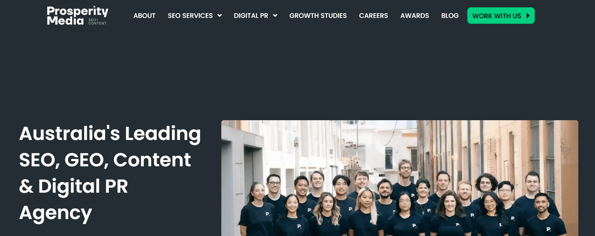 prosperity media - Best SEO Agency Sydney