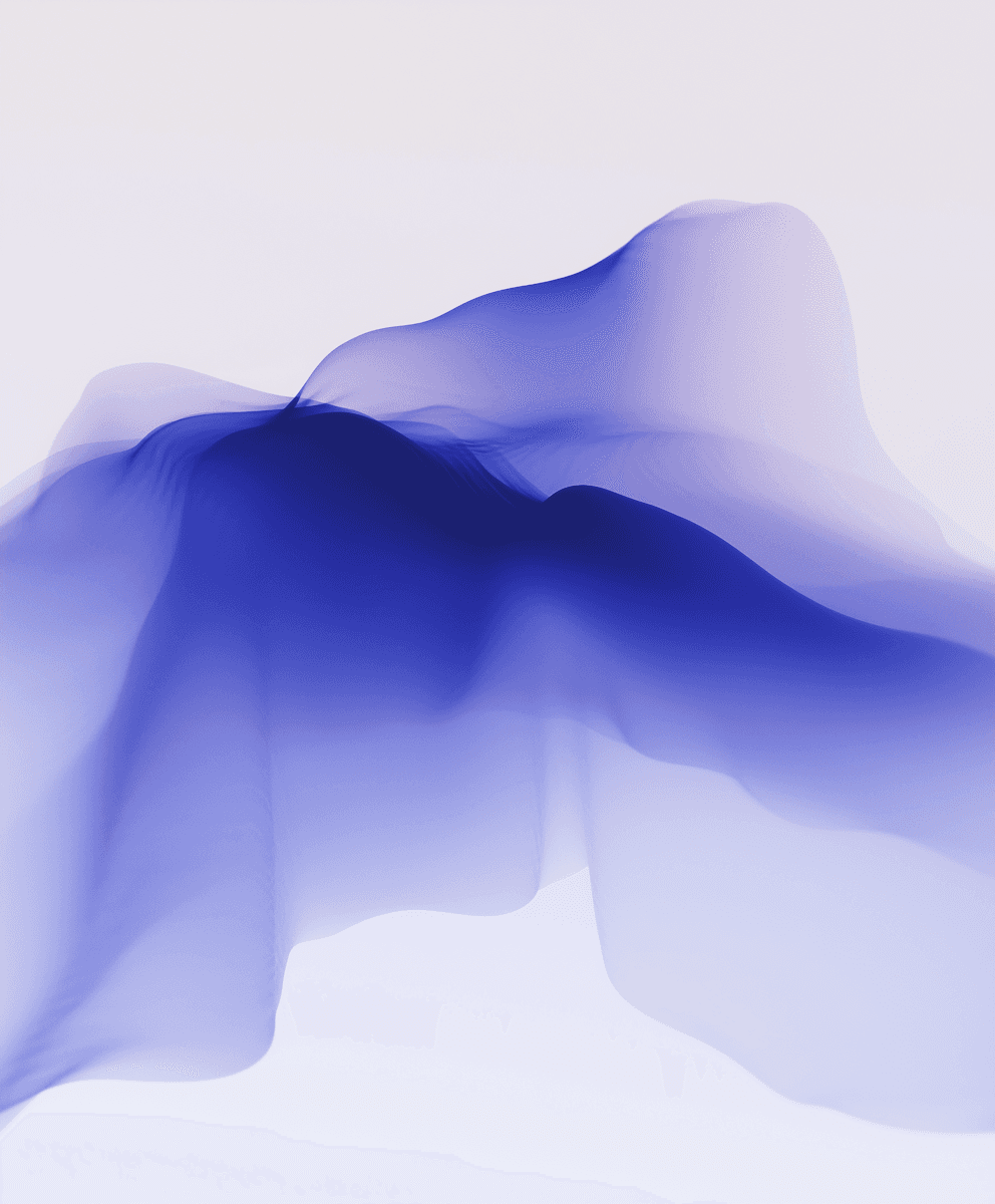 Abstract geometric windows in purple lighting