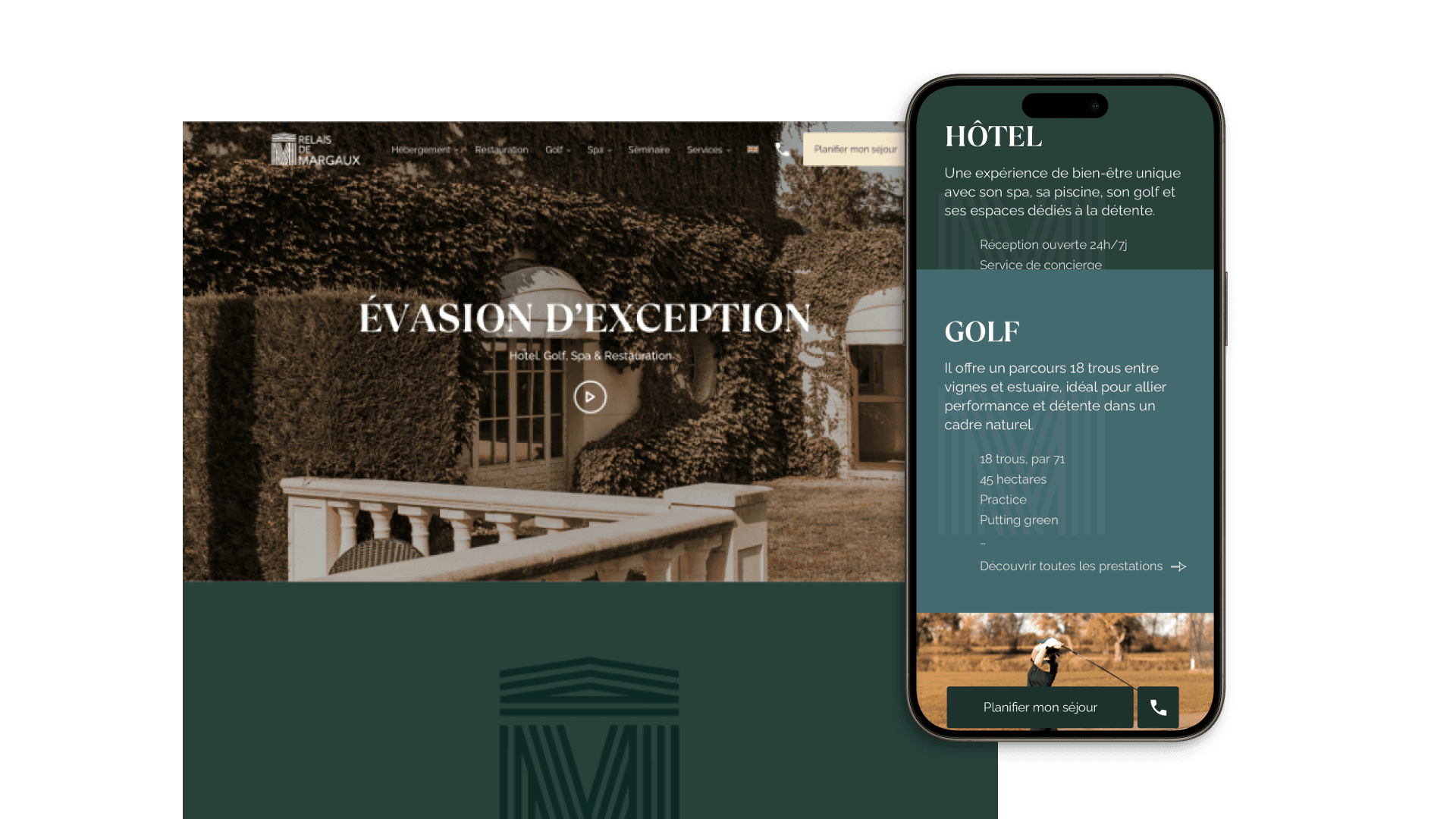 Desktop Mockup + Phone